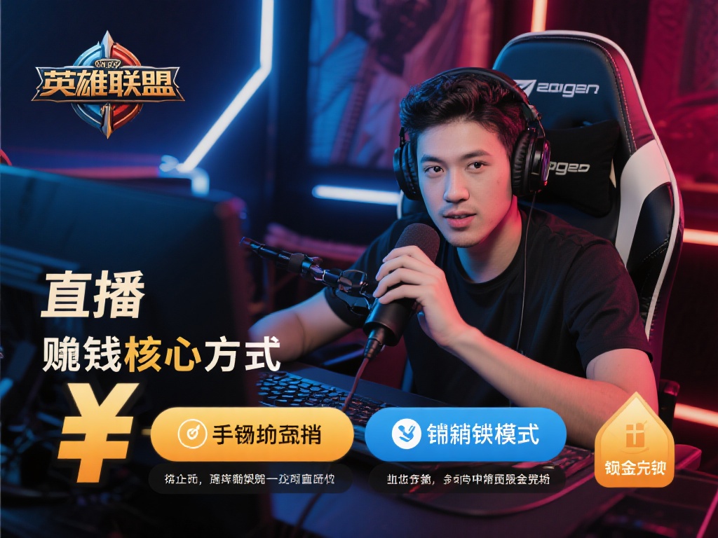 英雄联盟直播如何盈利？新手赚钱入门完整指南